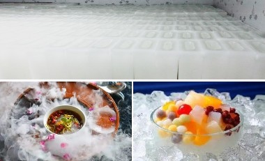 闵行家邦制冰厂专业生产降温冰块、食用冰块、干冰